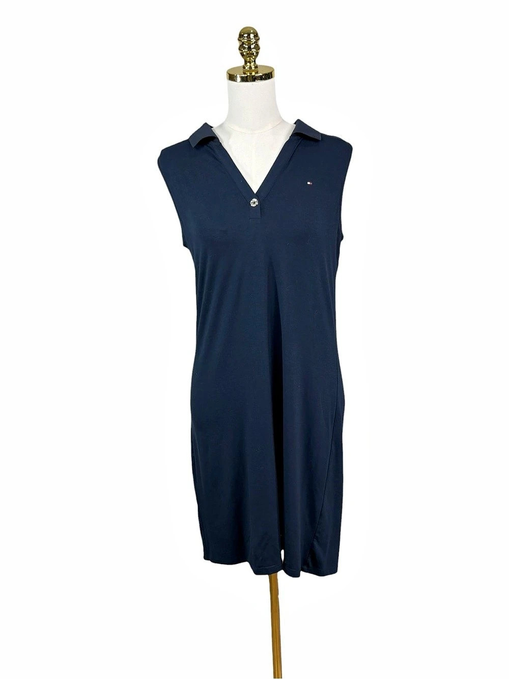 Woman’s Tommy Hilfiger sleeveless collared dress size M